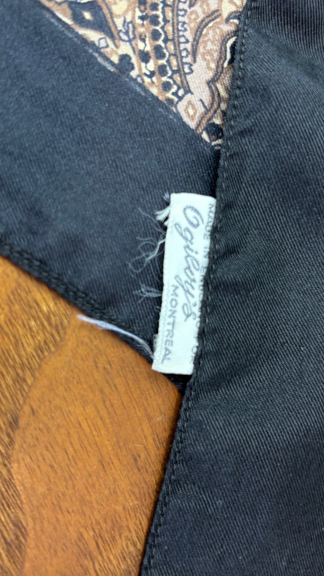 Foulard en soie à motifs Liberty | carré