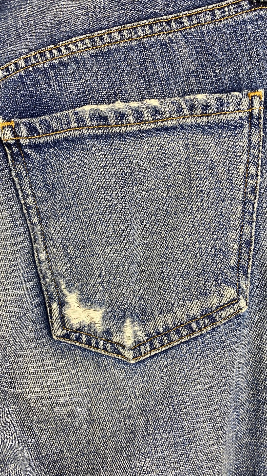 Jeans ajusté taille haute Citizens of Humanity, taille 23. Vue de l'autre poche arrière.