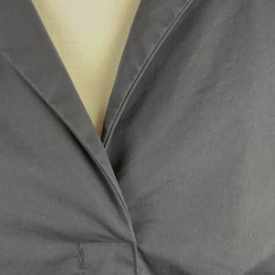 Pantalon chino beige tan à jambes larges Part Two, taille 40 (l). Vue de la vidéo qui présente tous les détails du pantalon.