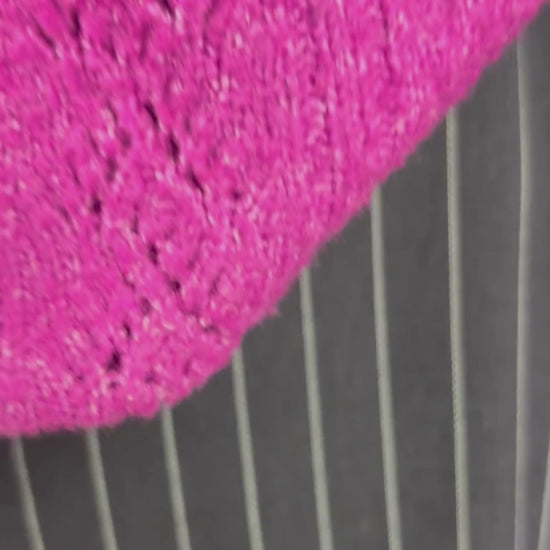 Pantalon marine à rayures Eileen Fisher, taille xl. Vue de la vidéo qui présente tous les détails du pantalon.