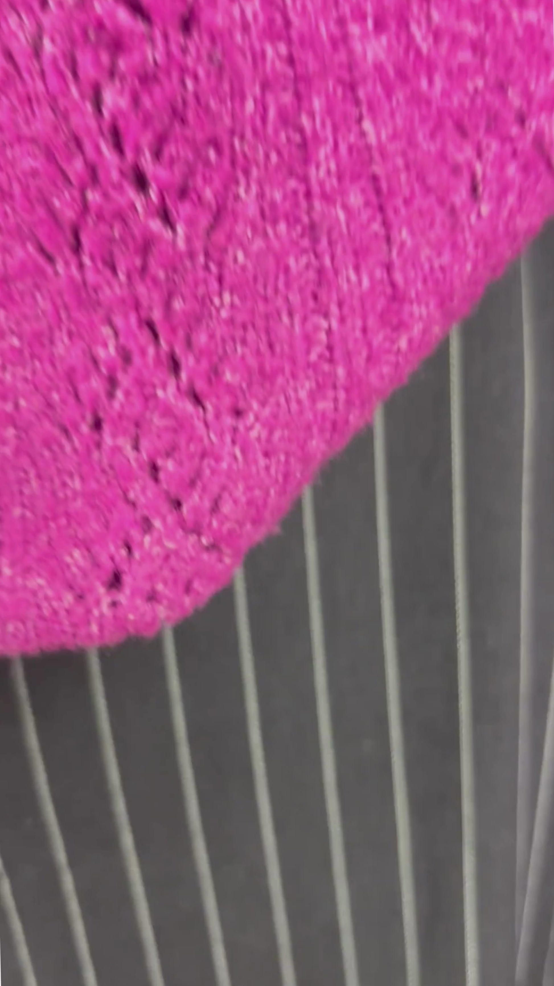 Pantalon marine à rayures Eileen Fisher, taille xl. Vue de la vidéo qui présente tous les détails du pantalon.